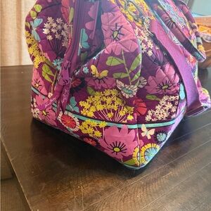 Vera Bradley Flutterby Frame Travel Bag   (#B ) NWOT